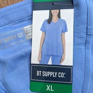 XL, BT Supply Co Ladies' V-Neck Scrub Top